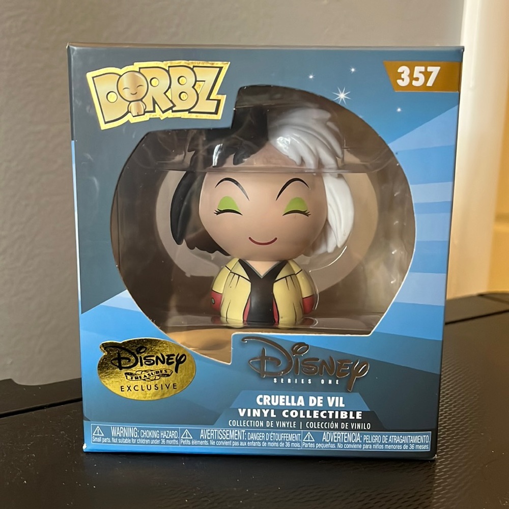 Cruella De Vil Disney Treasures Exclusive Dorbz